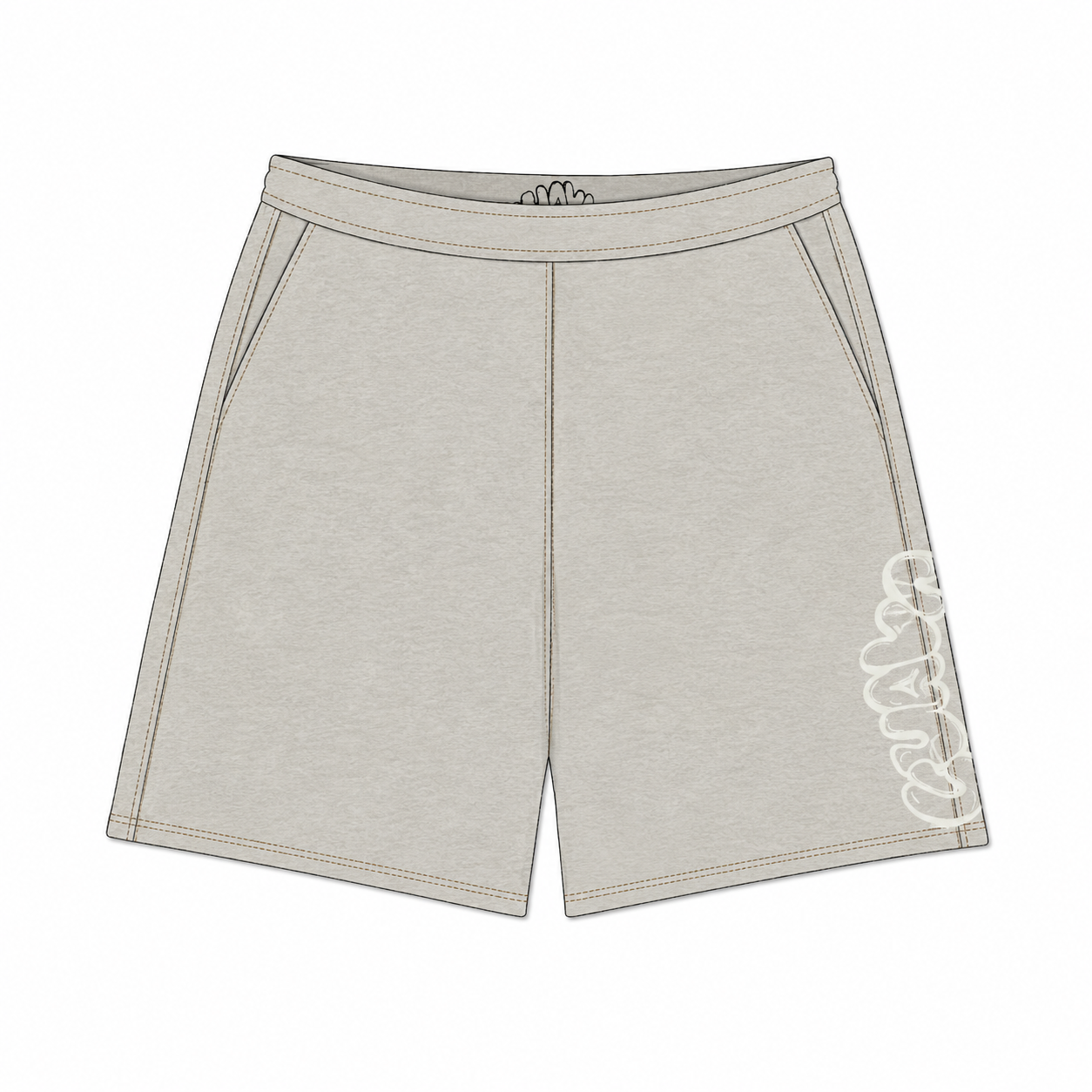 GUAVA GREY SHORTS